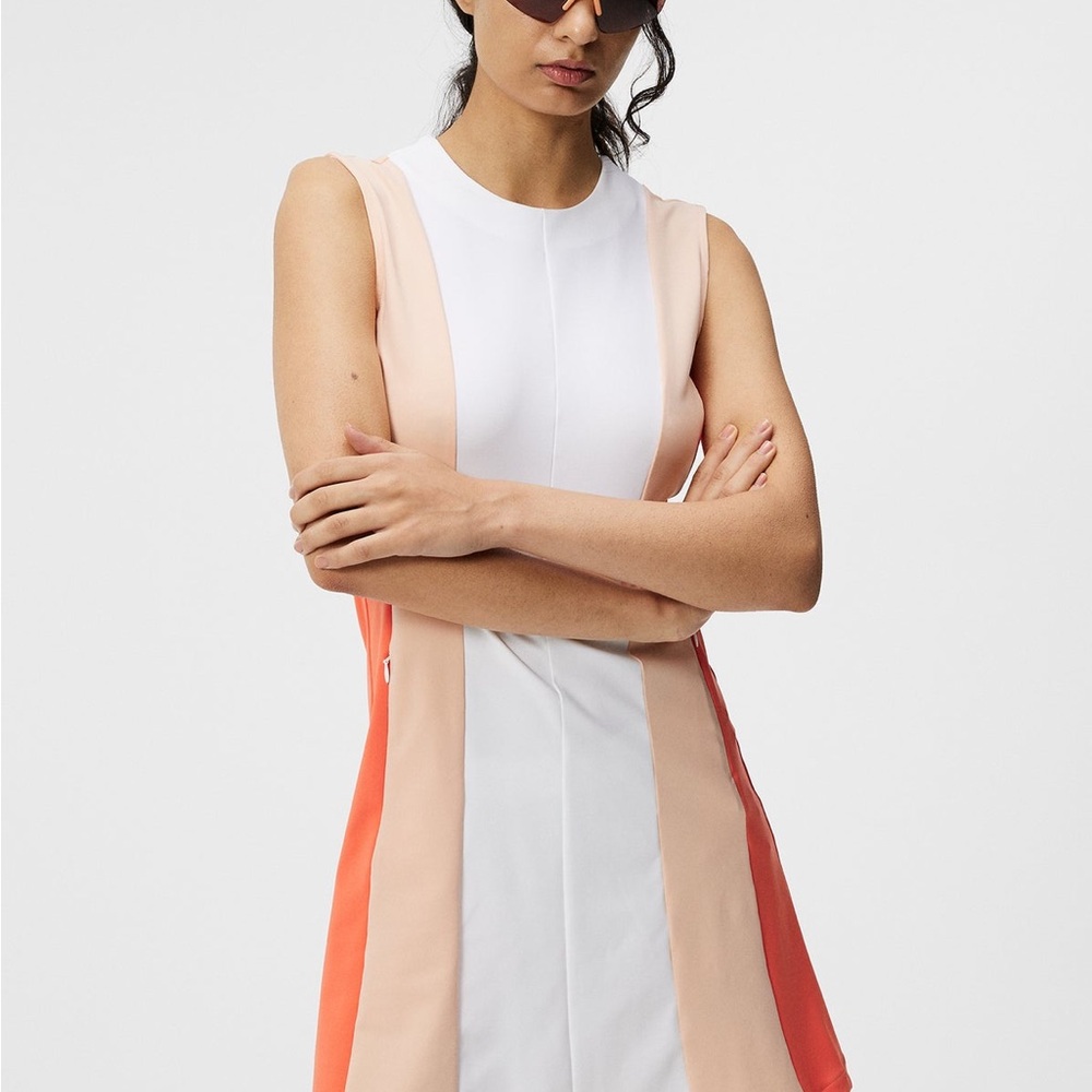 Colorblock Sleeveless Dress